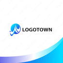 【LTCOM0000031】W 未来会社ロゴ