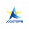 【LTCOM0000010】星 Aロゴ 企業ロゴ - ロゴタウン