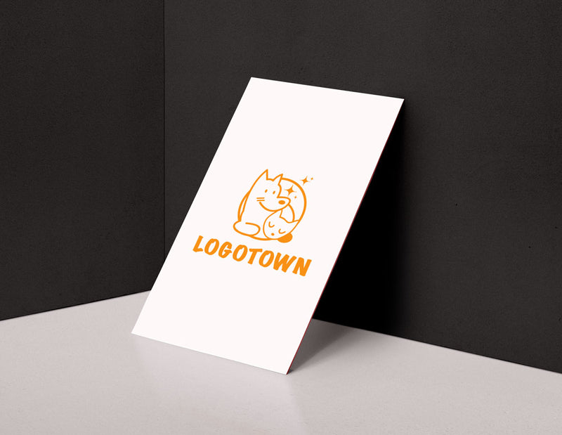 【LTPET000003】犬と猫のロゴマーク - ロゴタウン