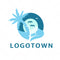 【LTCOM0000035】海 ヤシの木ロゴ