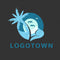 【LTCOM0000035】海 ヤシの木ロゴ