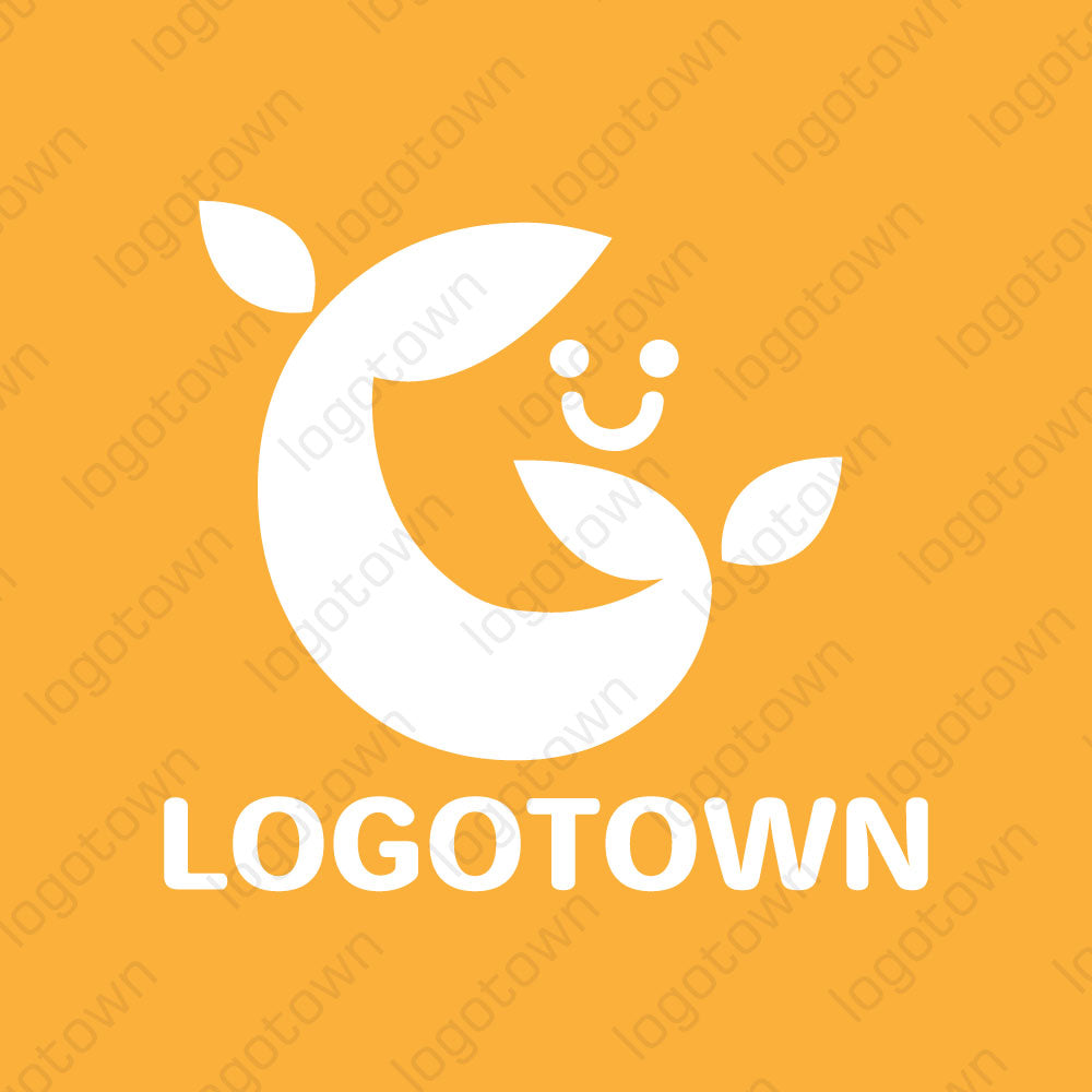 【LTOST0000017】スマイルマーク G文字 双葉のロゴマーク