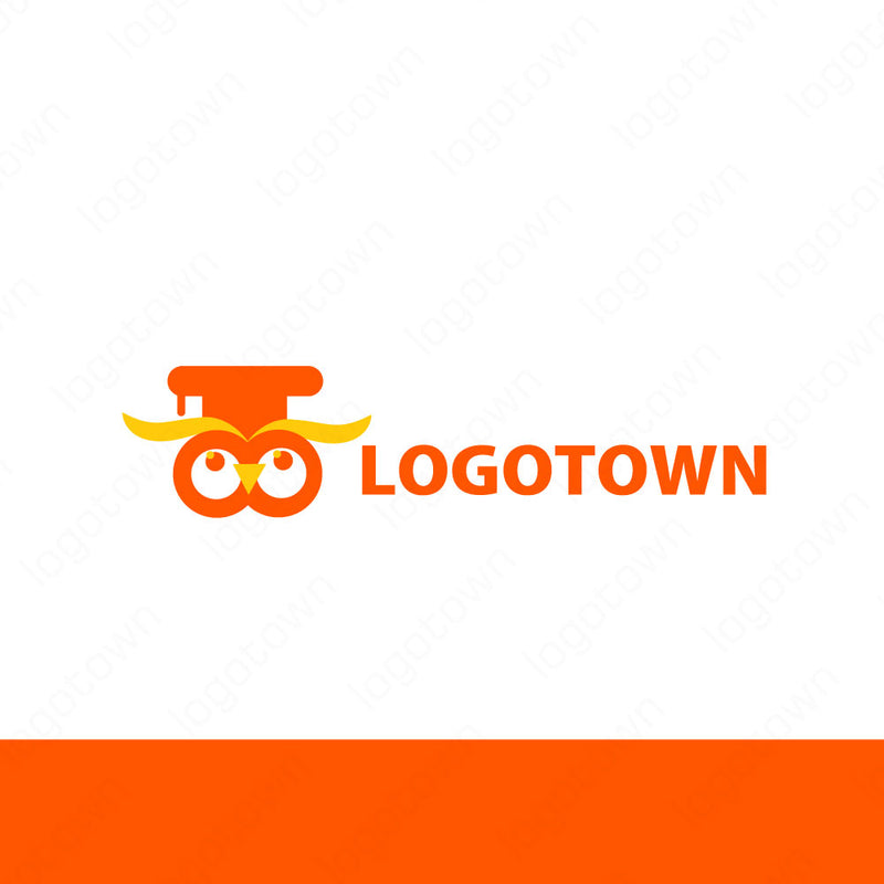 【LTEDU0000011】フクロウロゴ