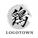 【LTFUD000001】鶏の文字ロゴ