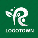 【LT0000012】R葉っぱのロゴ