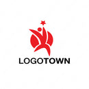 【LTCOM000001】パワーフル 人 - ロゴタウン