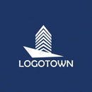 【LTCOM000007】船 ビル 企業 - ロゴタウン