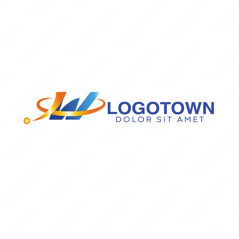【LTFUT000003】W 企業 未来 - ロゴタウン