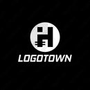 【LTCOM000008】仮想通貨 企業 H ロゴ - ロゴタウン