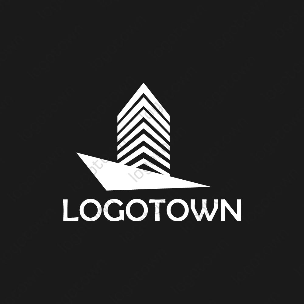 【LTCOM000007】船 ビル 企業 - ロゴタウン