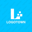 【LTIT000014】L テクノロジーロゴ