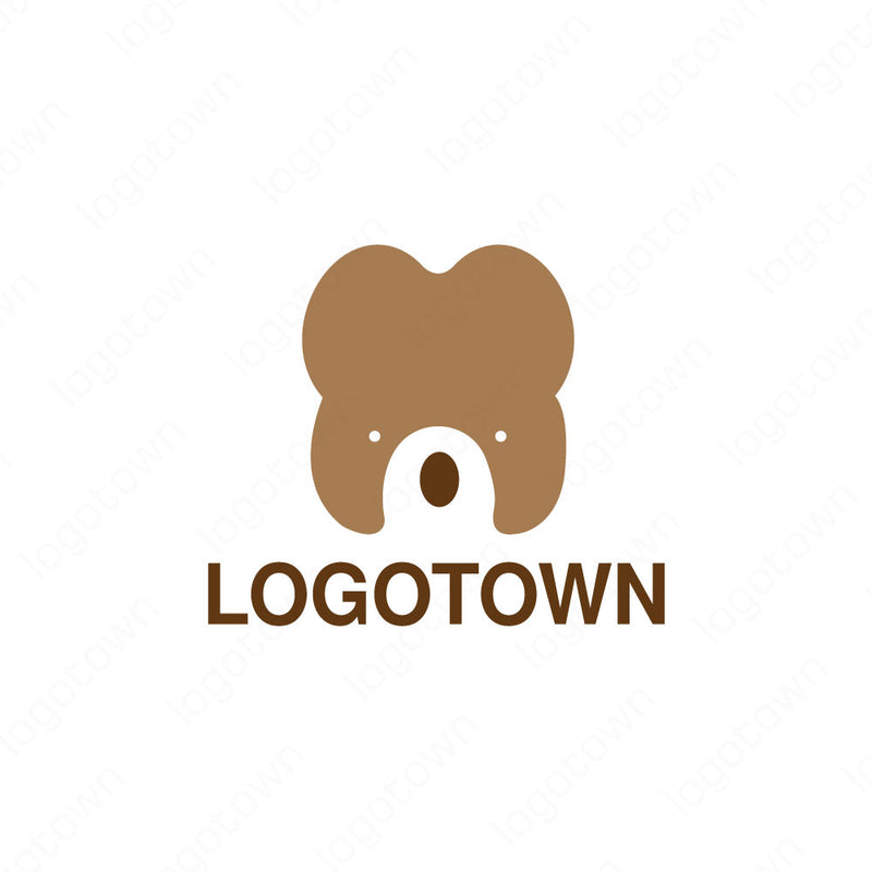 【LTDEN000009】コアラ 動物 歯科ロゴ - ロゴタウン