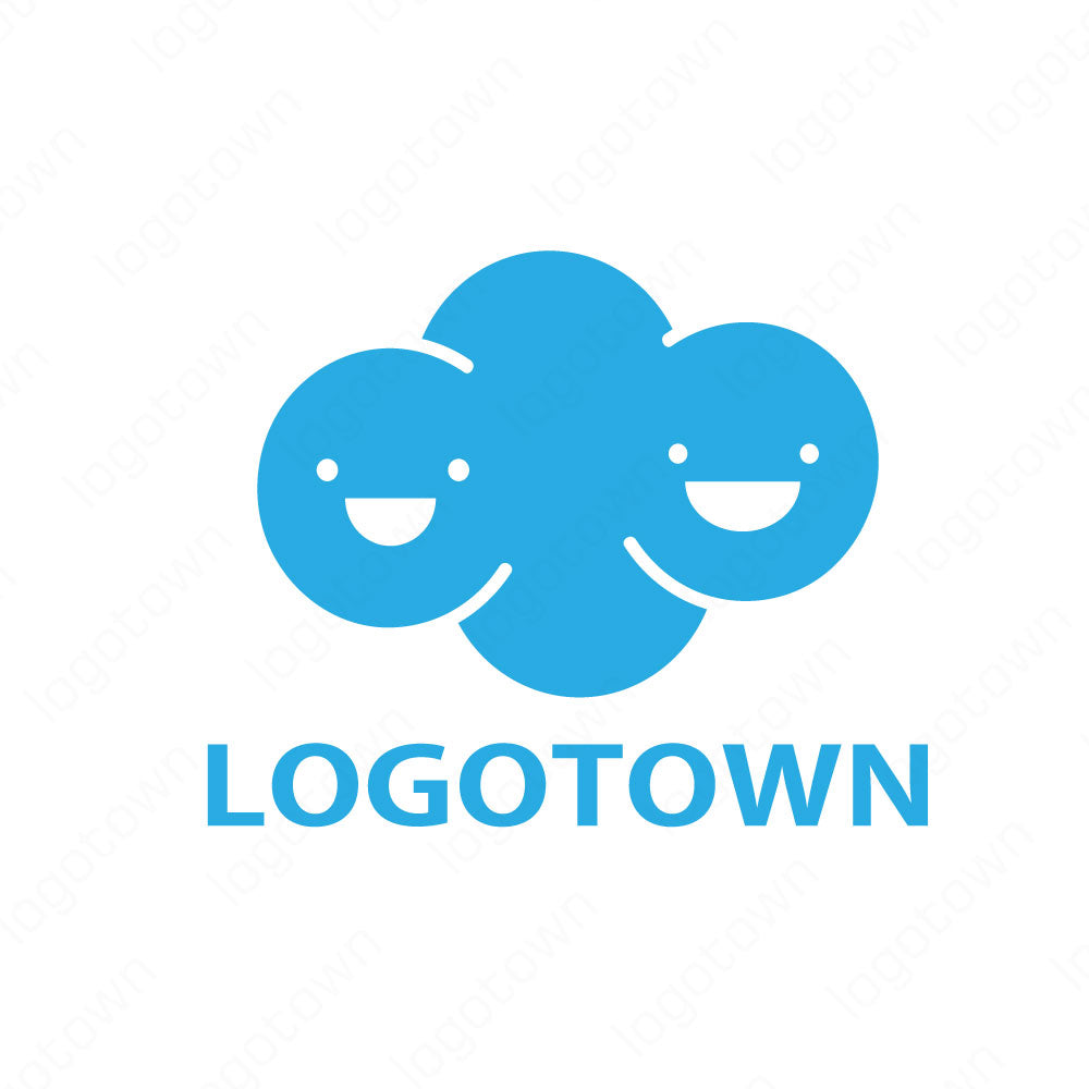 【LTEDU000009】くもとスマイルロゴ