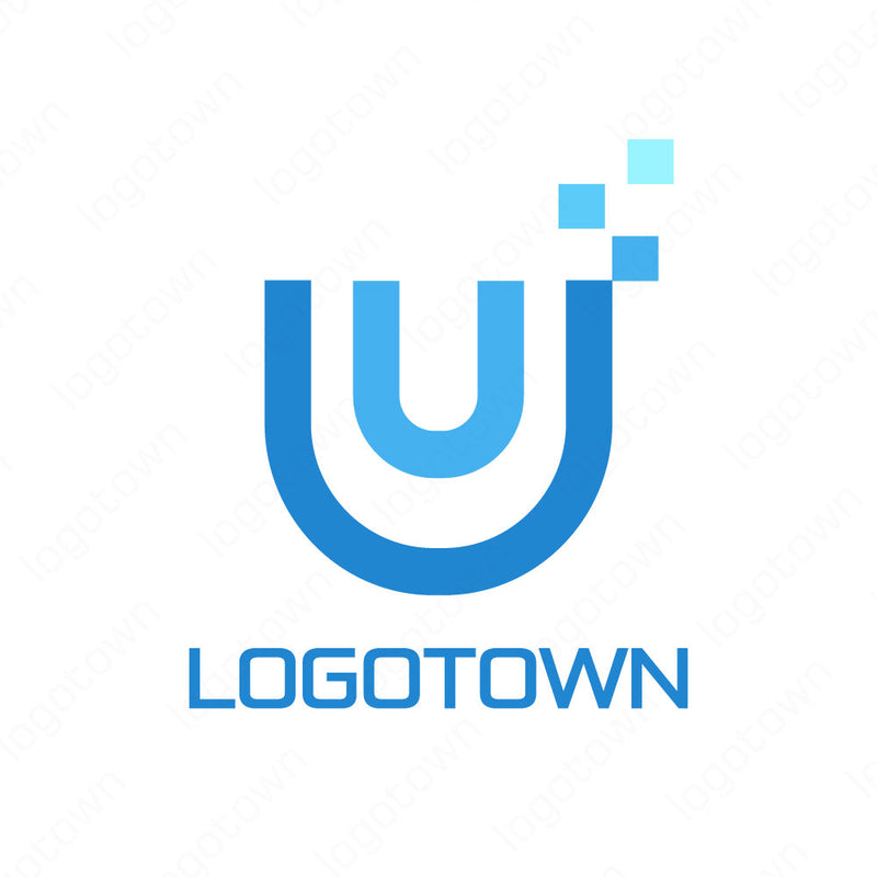 【LTIT000012】U テクノロジーロゴ